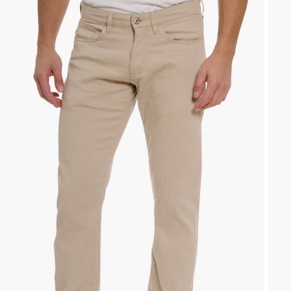 Robert Graham Grant Seersucker Slim Pant Sz 36 - Picture 2 of 12